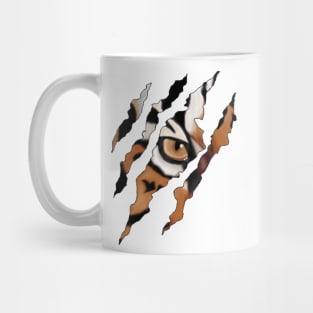 Tiger claw face Mug